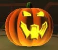 Bowser Jack-o'-lantern in DS Airship Fortress