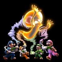 Multiplayer gameplay in Luigi's Mansion: Dark Moon