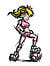 Super Mario Strikers artwork: Princess Peach