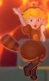 Tanooki Peach in Super Mario 3D World