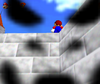 The killing corner glitch from Super Mario 64.