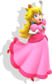 Peach with dropshadow