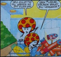 Elliot with his mother in the Super Mario Bros. comic "Elect Mario for Man of the Year"
