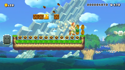 Yoshi Course from Super Mario Maker