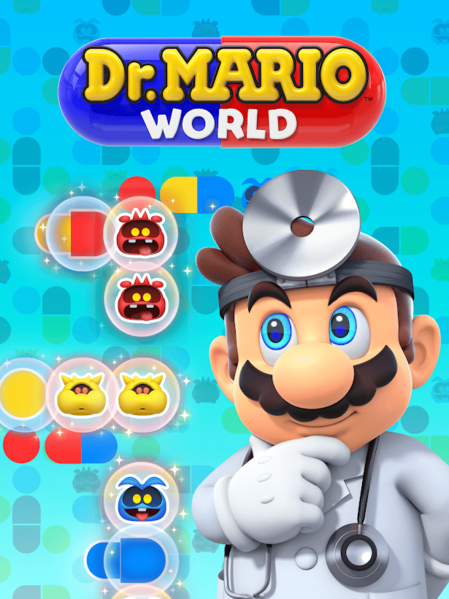 File:DrMarioWorld title screen art 2.png