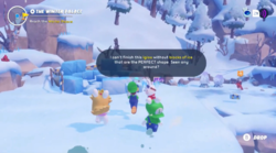 The Igloo Breakthrough Side Quest in Mario + Rabbids Sparks of Hope