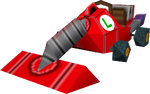 The model of the Poltergust 4000 from Mario Kart DS