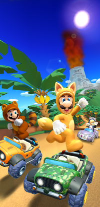 The Animal Tour from Mario Kart Tour