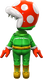 Piranha Plant Mii Racing Suit from Mario Kart Tour