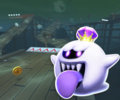 The course icon of the R variant with King Boo (Luigi's Mansion)