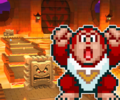 The course icon of the R variant with Donkey Kong Jr. (SNES)