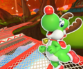 The course icon of the R/T variant with Yoshi (Reindeer)