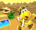 The course icon of the R variant with Gold Koopa (Freerunning)