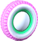The Ring7_Pink tires from Mario Kart Tour