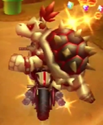 Dry Bowser performing a Trick
