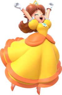 Artwork of Daisy in Mario Party Superstars