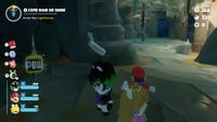A POW Block item in the Sunrise Temple in Mario + Rabbids Sparks of Hope
