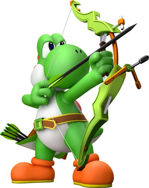 File:MSOGT Yoshi Archery.png