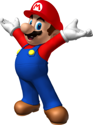 Mario's artwork from Mario Party 8