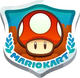 The icon for the Mushroom Cup in Mario Kart World.