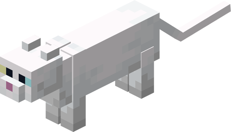 File:Minecraft Cat White.png