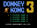 Thumbnail for "Title BGM" from Donkey Kong 3 for Nintendo Music