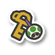 The Café Key icon from Paper Mario: Color Splash