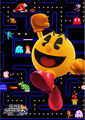 Pac-Man's newcomer illustration for Super Smash Bros. for Nintendo 3DS / Wii U