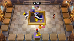 An 8-Player puzzle-solving minigame featured in Super Mario Party Jamboree