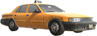 Model of a taxi from Super Mario Odyssey. This object can be bounced off of and captured.