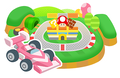 Icon for Roll 'em Raceway in Super Mario Party Jamboree