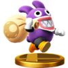Nabbit trophy from Super Smash Bros. for Wii U