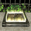 A steel trapdoor in Wario World