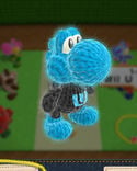 Wii U Deluxe Yoshi, from Yoshi's Woolly World.