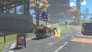 A Yoshi's location in Mario Kart World