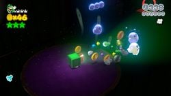 A Beam in the Dark in the game Super Mario 3D World.