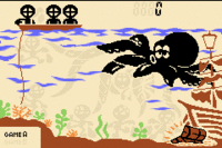 Classic version of Octopus from Game & Watch Gallery 4