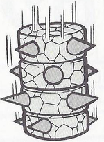 Artwork of a Karamenbo from Super Mario Land 2 - 6 Golden Coins