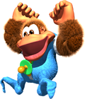 Kiddy Kong in Donkey Kong Country 3: Dixie Kong's Double Trouble!.
