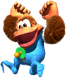 Kiddy Kong in Donkey Kong Country 3.