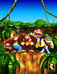 The Kong Family from Donkey Kong 64.