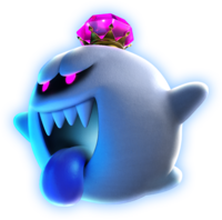 Artwork of King Boo from Luigi's Mansion 3