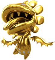 Petey Piranha (Gold) from Mario Kart Tour