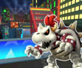 The course icon of the Trick variant with Dry Bowser