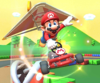 Thumbnail of the Toadette Cup challenge from the Mario Bros. Tour; a Glider Challenge set on RMX Mario Circuit 1 (reused as the Metal Mario Cup's bonus challenge in the Rosalina Tour and the Yoshi Cup's bonus challenge in the 2021 Halloween Tour)