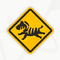 A sticker in Mario Kart World