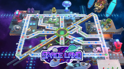 Space Land in Mario Party Superstars