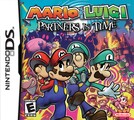 Pre-release Mario & Luigi: Partners in Time box art