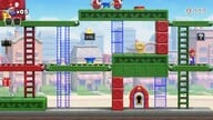 Screenshot of Mario Toy Company level 1-2 from the Nintendo Switch version of Mario vs. Donkey Kong