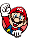 Mario icon, from Super Mario 3D World.